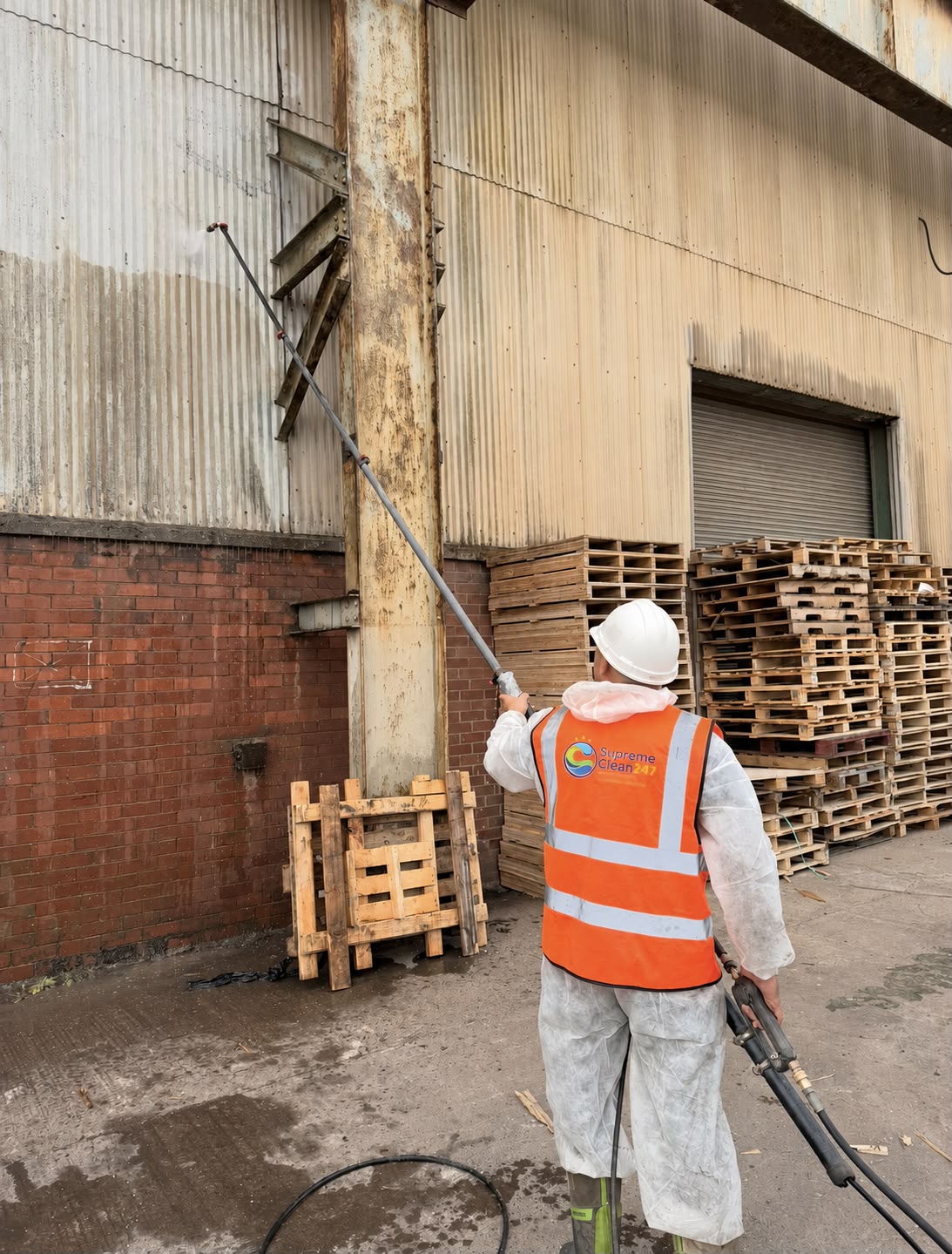 Cladding cleaning